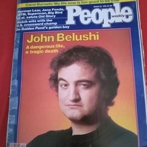 John Belushi People Magazine 1982